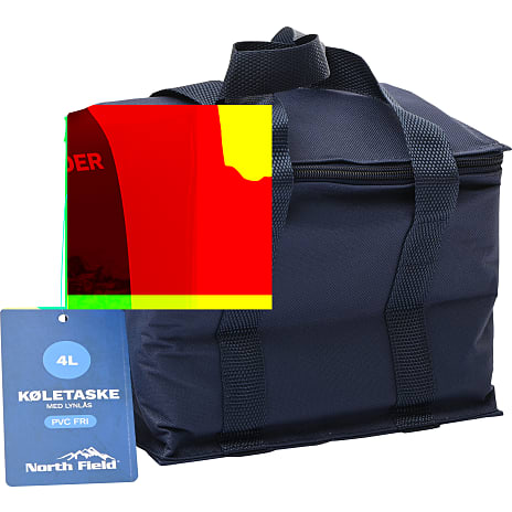 North Field køletaske med lynlås 4 liter