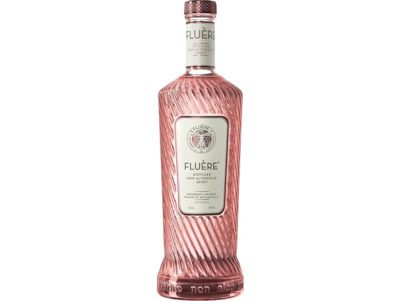 Fluère Drinks Non Alcoholic Raspberry Blend 0.7 l Fruchtiger Gin-Ersatz auf Basis von Wacholder