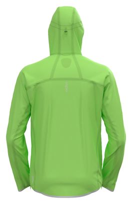 Veste Running Odlo Zeroweight Dual Dry Performance Knit Vert