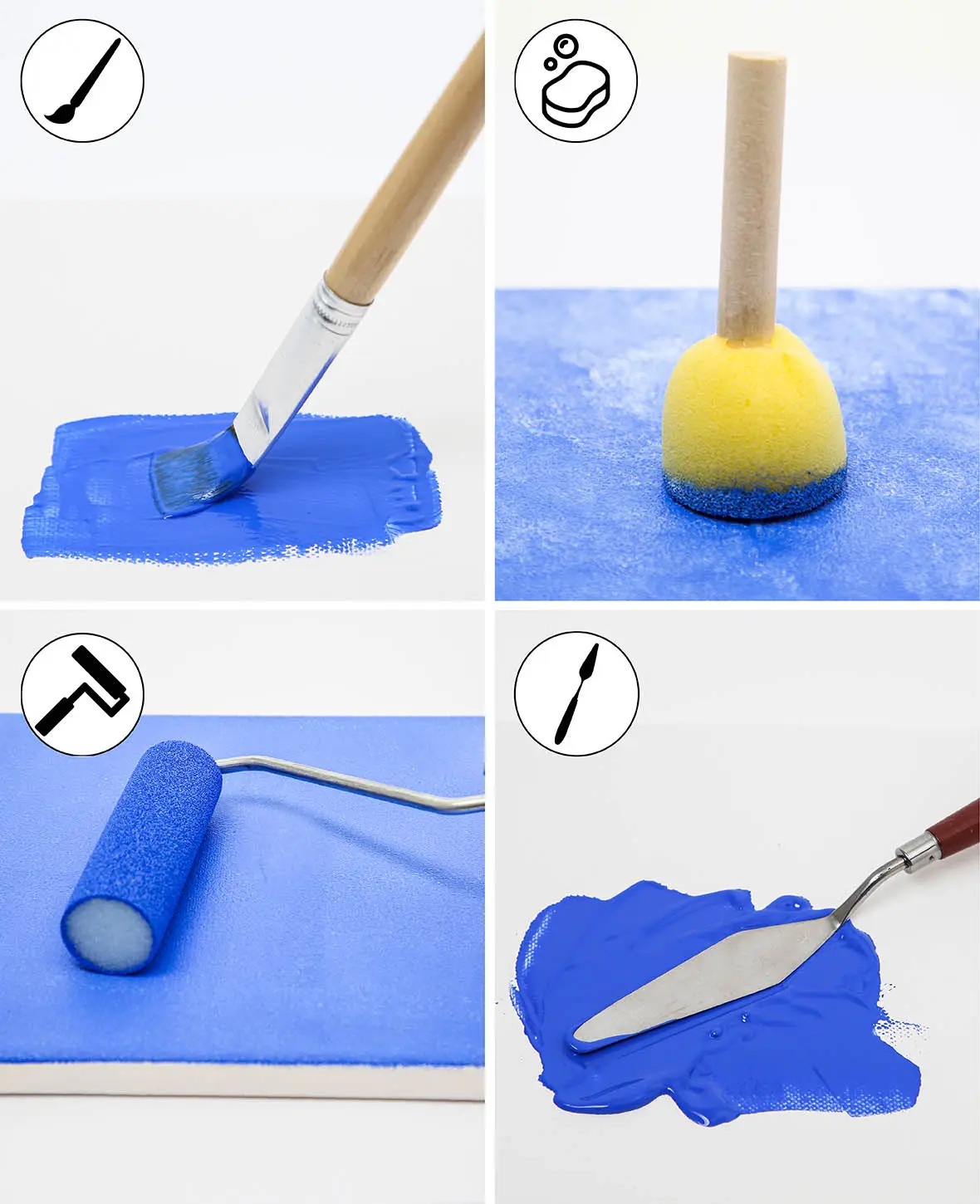 (24er Set) Acrylfarben Bastel Künstler Farben Basic   Pastell