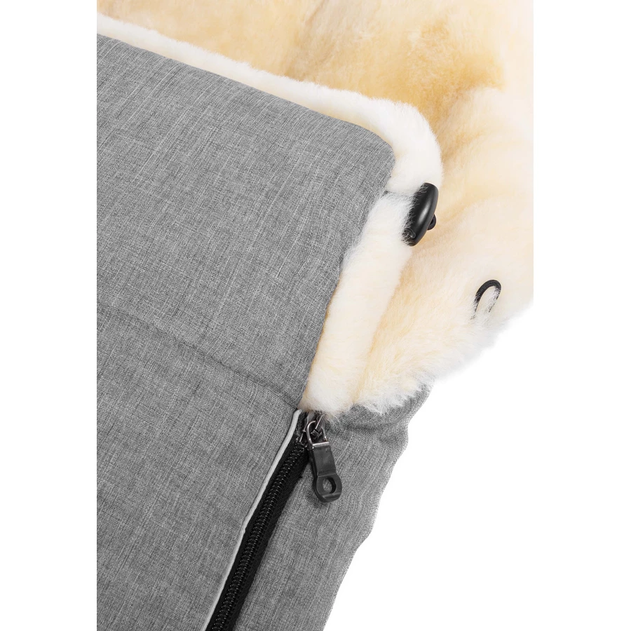 Werner Christ Baby Fußsack AROSA LUXE grigio