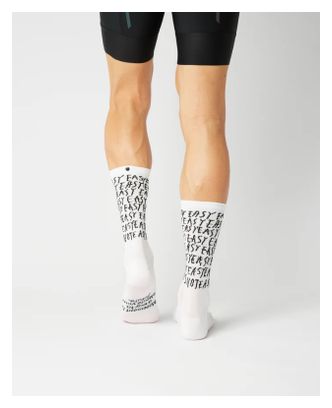 Chaussettes Fingerscrossed Classic Movement No It'S Not Blanc