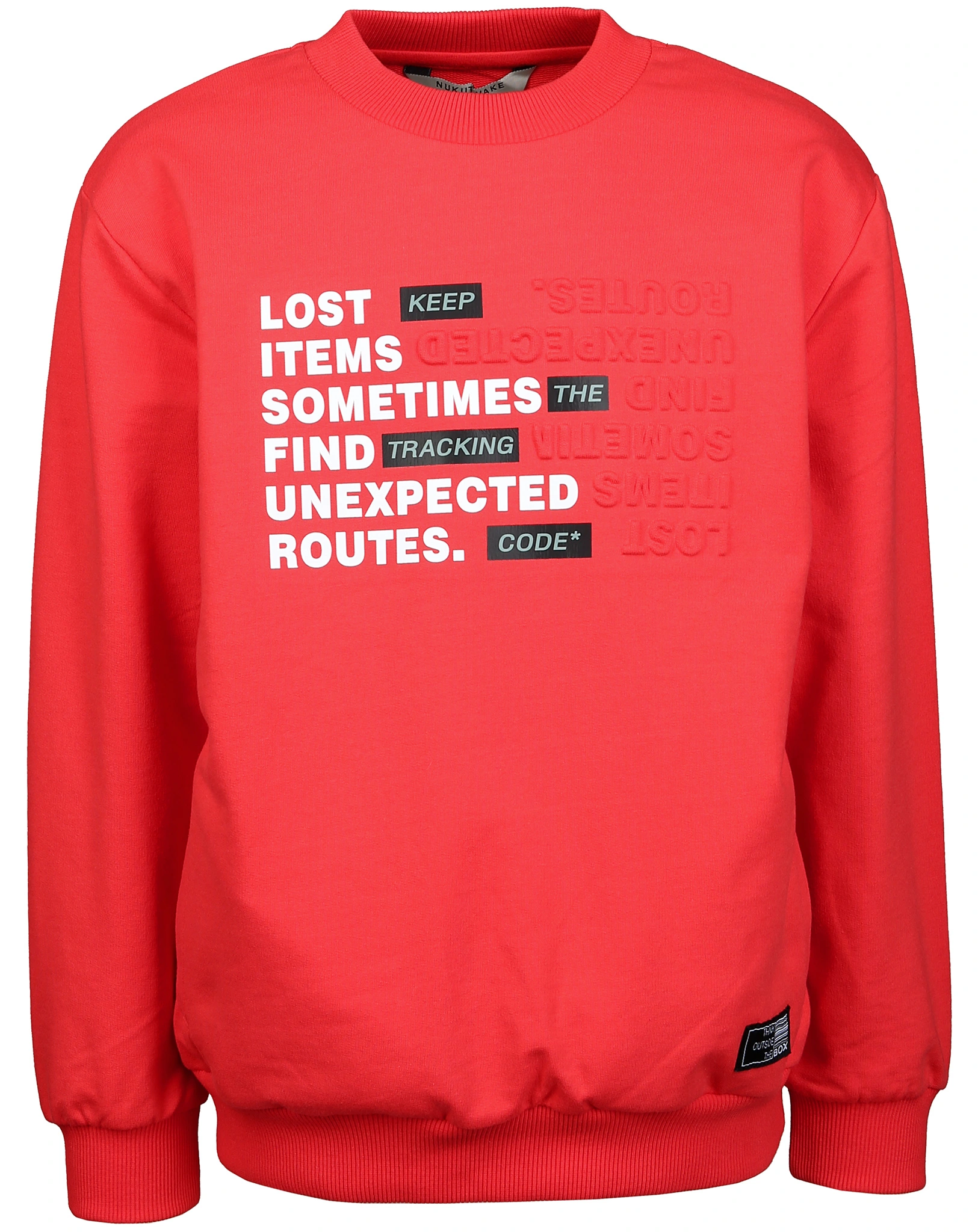 Pullover UNEXPECTED ROUTES in wassermelone