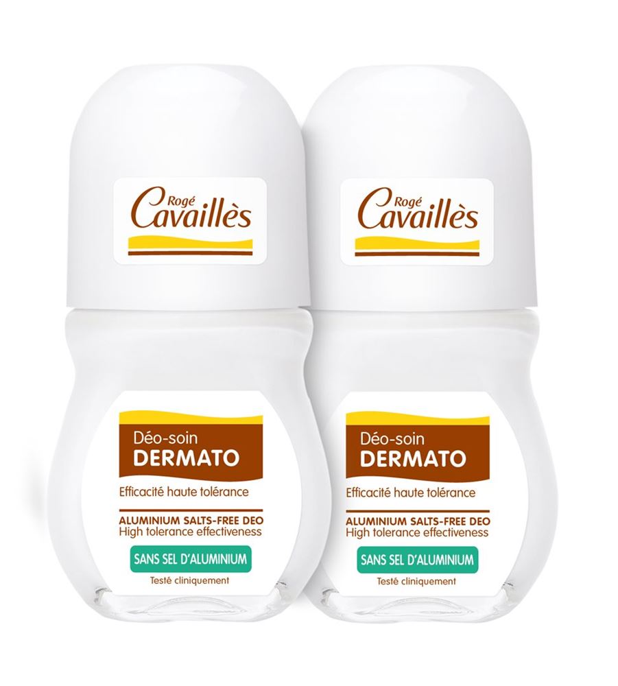 ROGE CAVAILLES Deo Dermatologisch<br>2 × 50 ml, Roll-on, Roll-on, Duo
