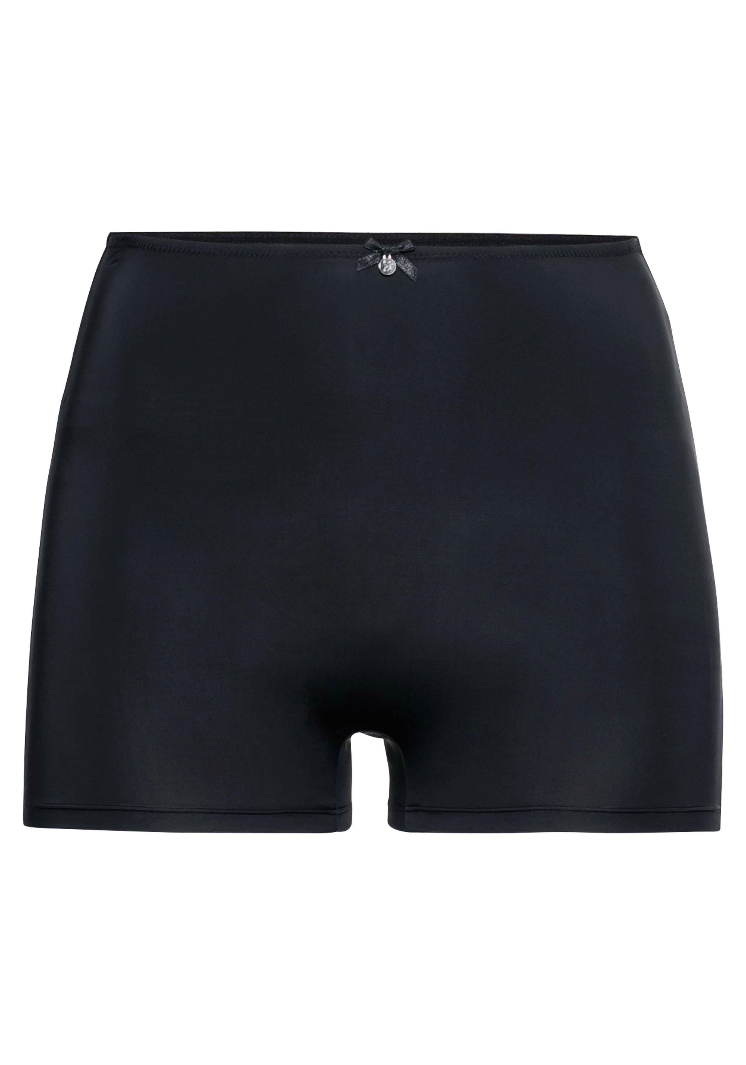 Panty im High-Waist-Schnitt, mit kurzem Bein