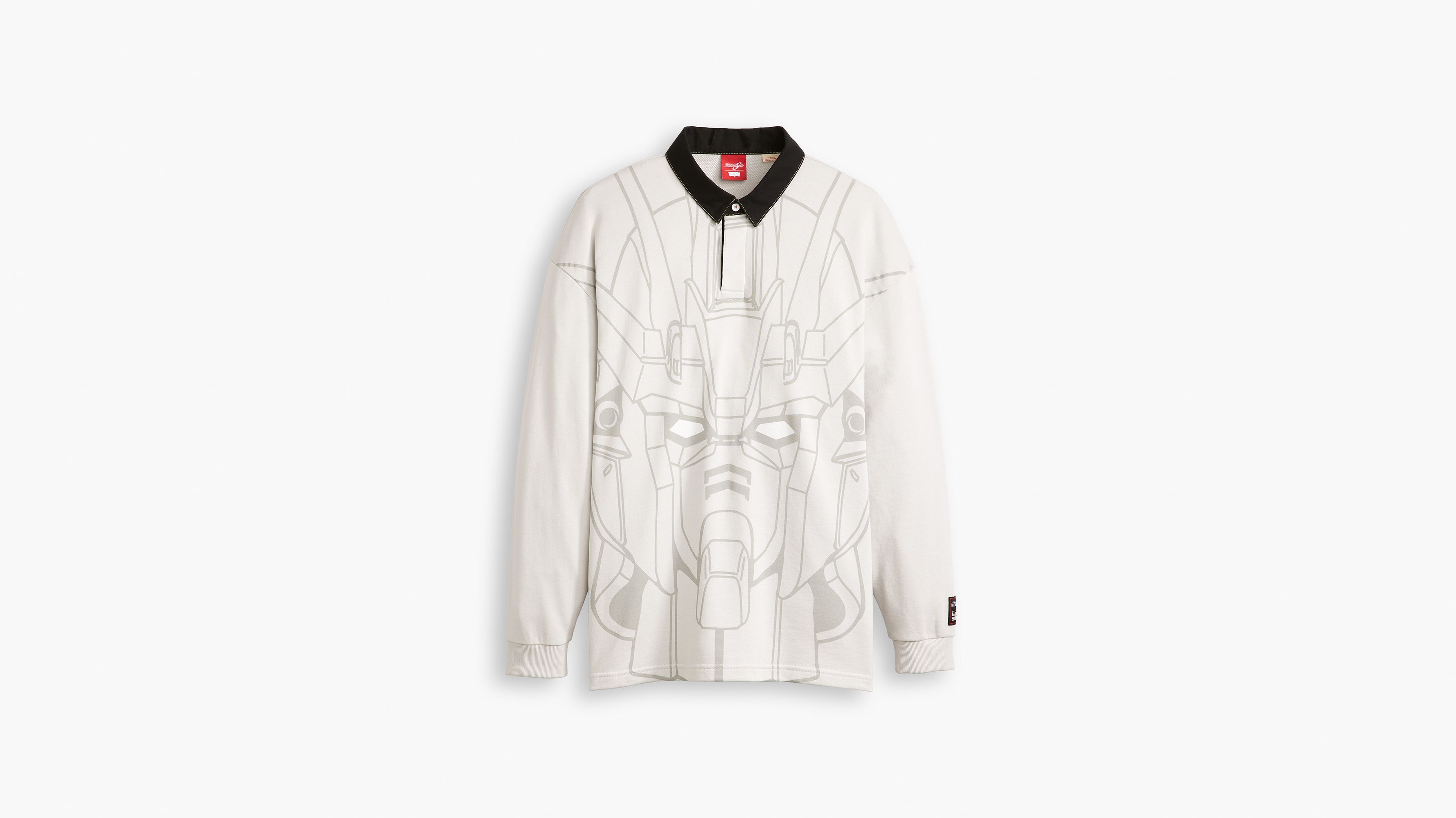 Polo de rugby Levi's® x Gundam SEED - Robolution Grey - Gris