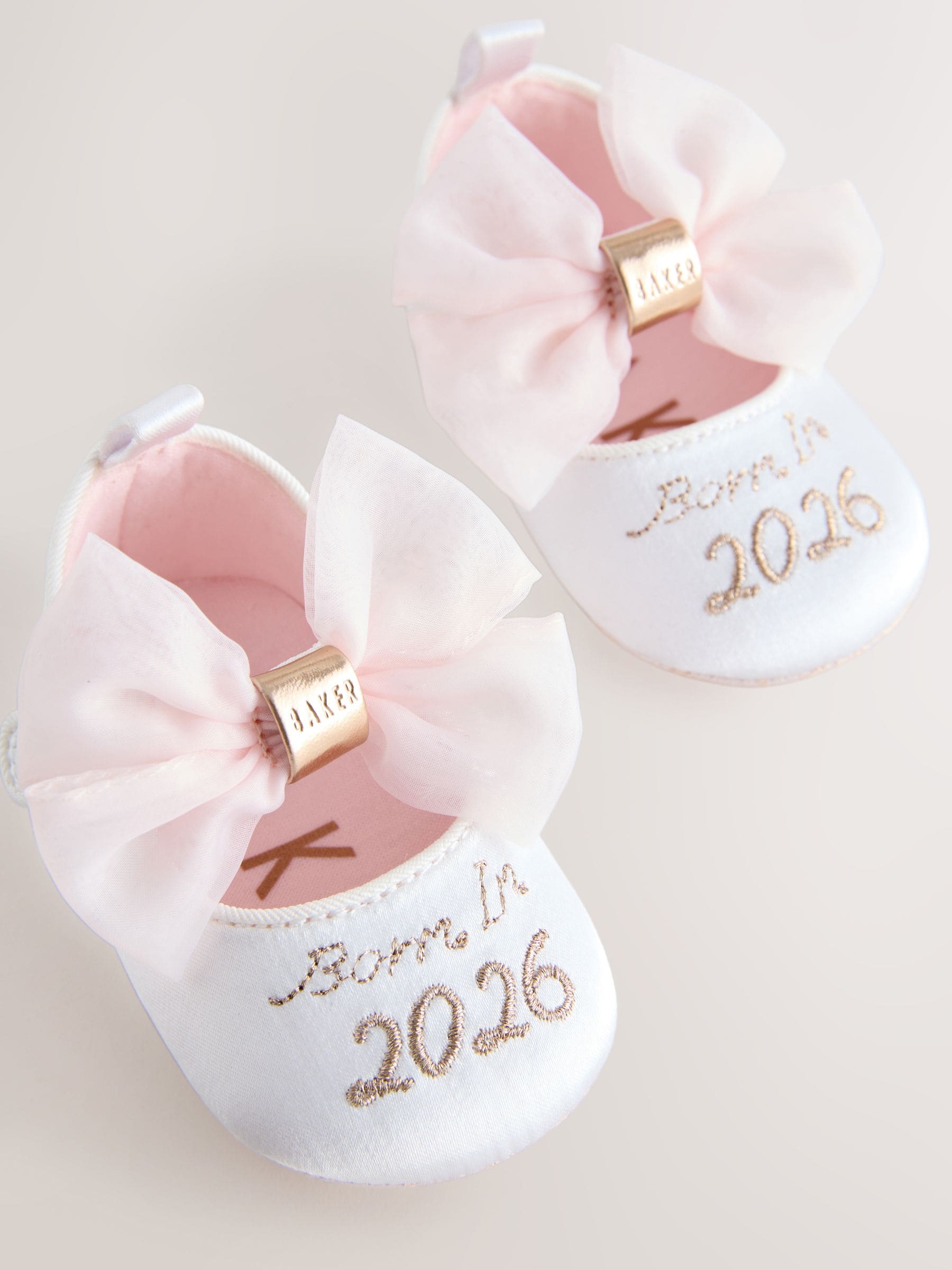 Baker by Ted Baker Baby Meisjes Born in 2026 Mary Jane Padders Schoenen