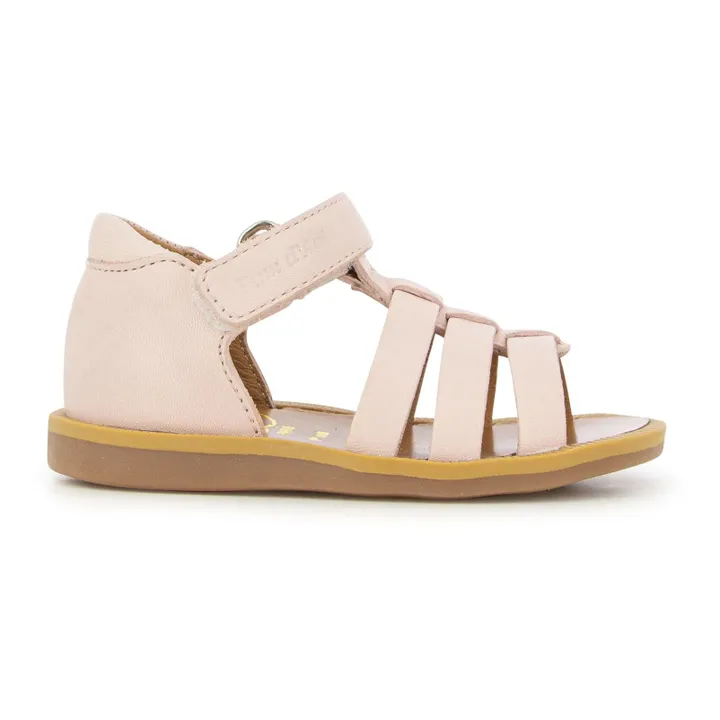 Pom d'Api Sandales Poppy Strap | Rose poudré