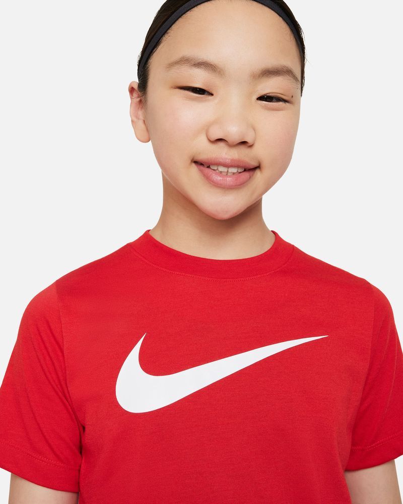 T-shirt Nike Team Club 20 Rouge pour enfant