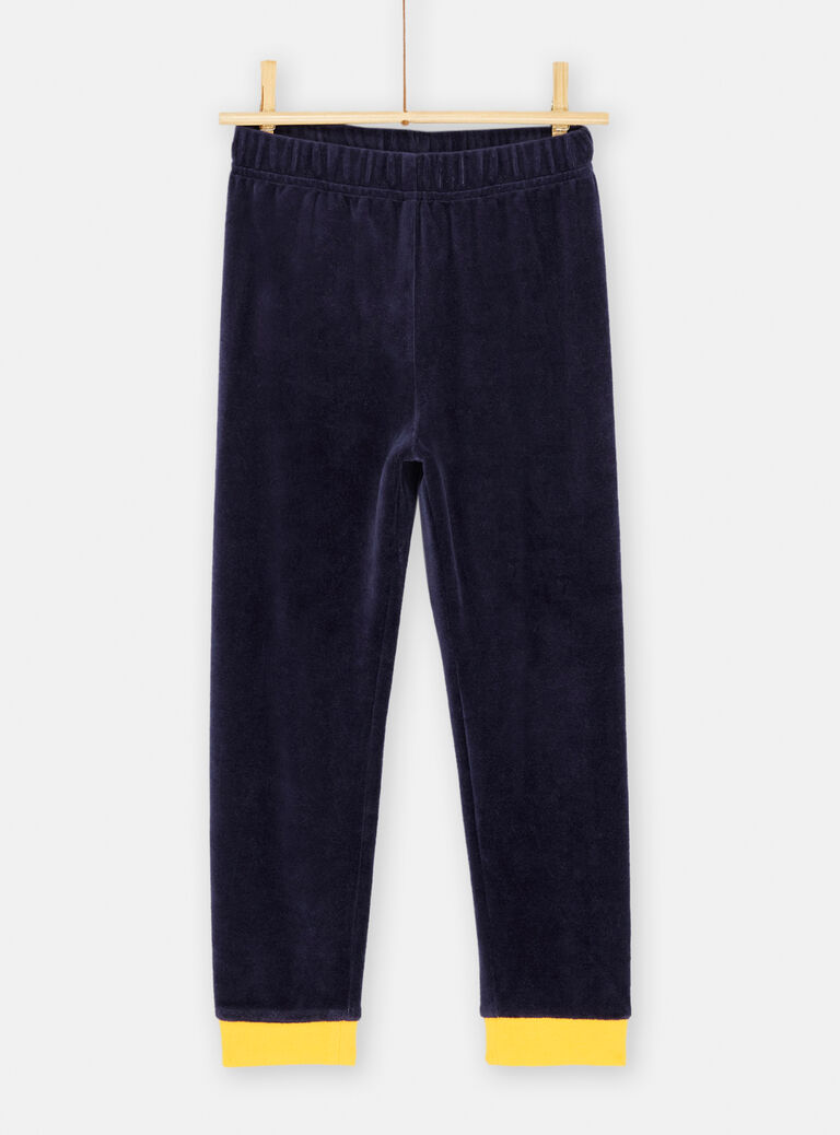 Ensemble pyjama bleu et gris