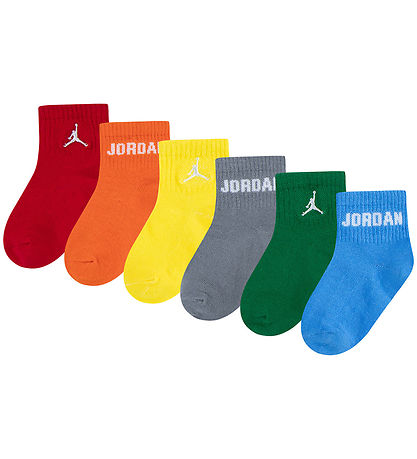 Jordan AnkelStrømper - 6-pak - Multi