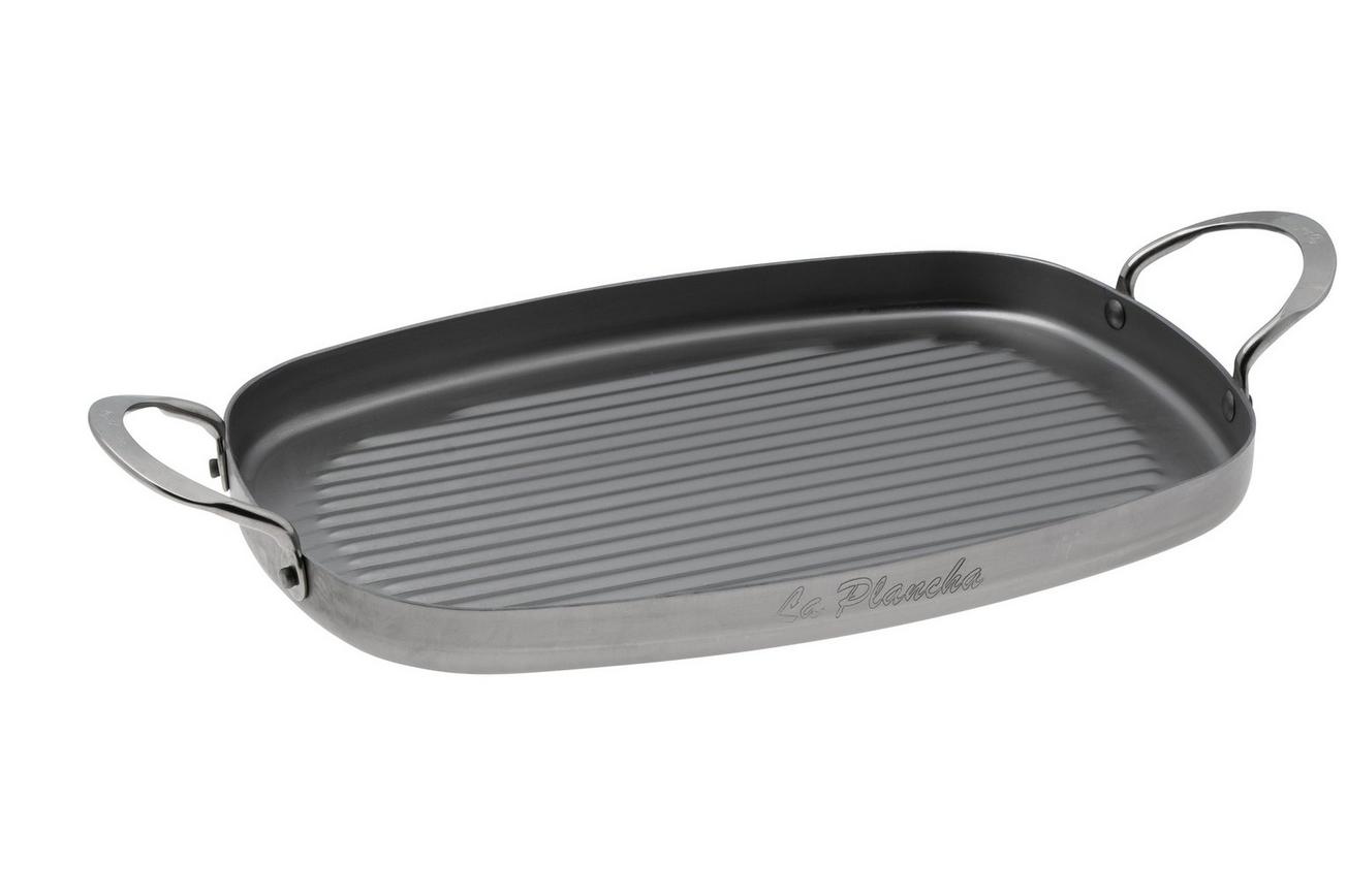 de Buyer Mineral B Element Plancha grilplaat, 38X26cm 5640.02