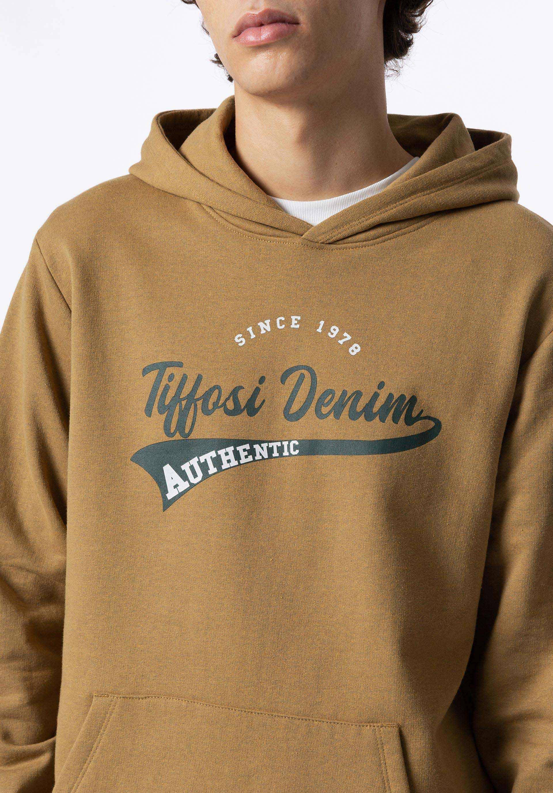 Hoodie com Estampado Frontal