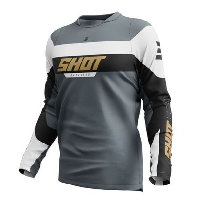 Maillot cross Shot DEVO - LEAGUE 2025 - Jaune