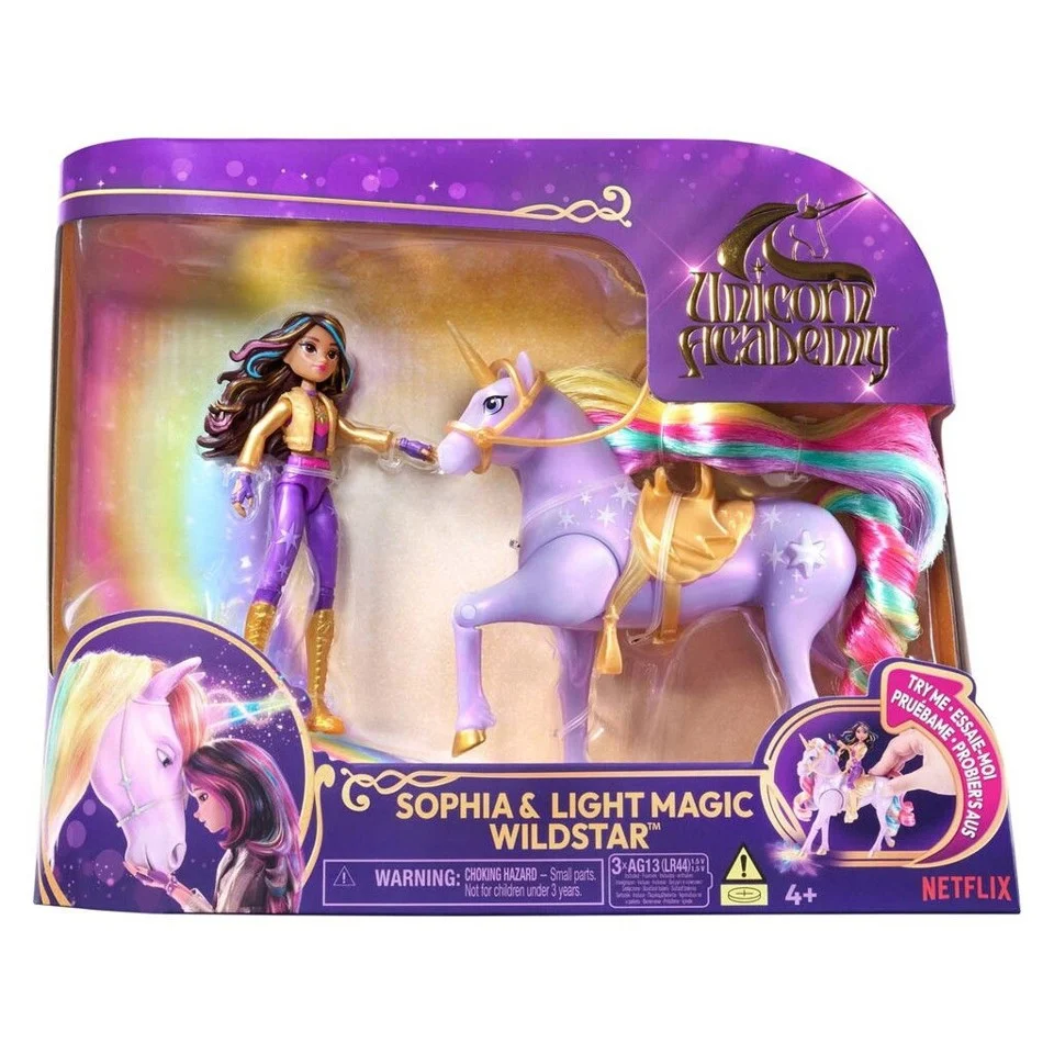 Enhjørningeakademiet - Lille Dukke Sophia&Magic Wildstar