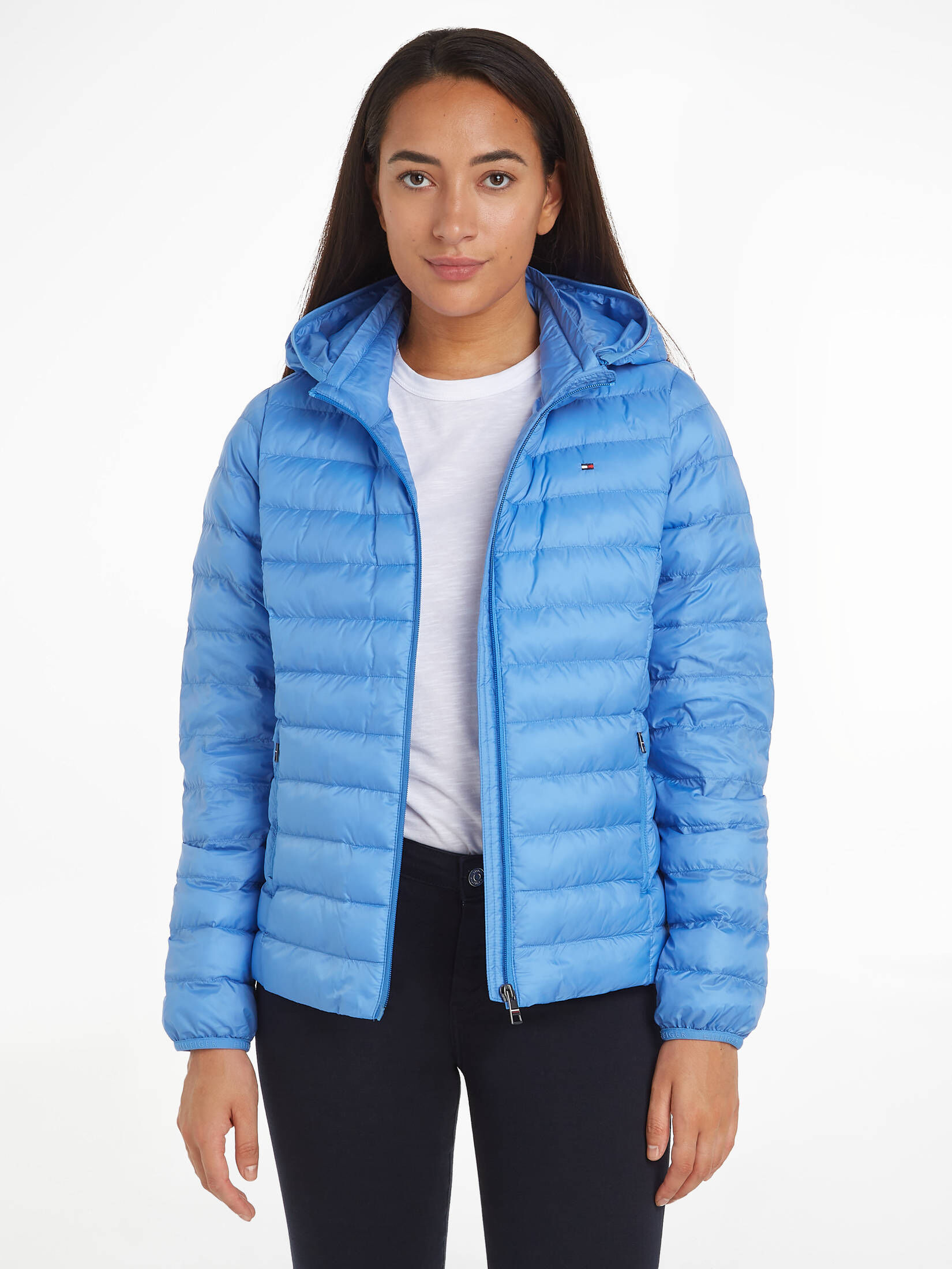 Tommy Hilfiger| Damen Übergangsjacke LW PADDED GLOBAL STRIPE