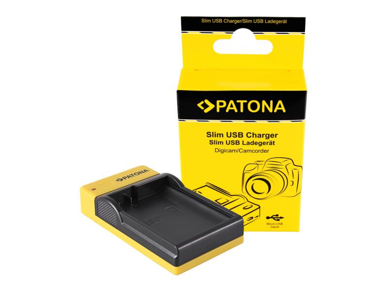 Patona Ladegerät Micro-USB Nikon EN-EL15 Micro USB Ladegerät zu Nikon EN-EL15