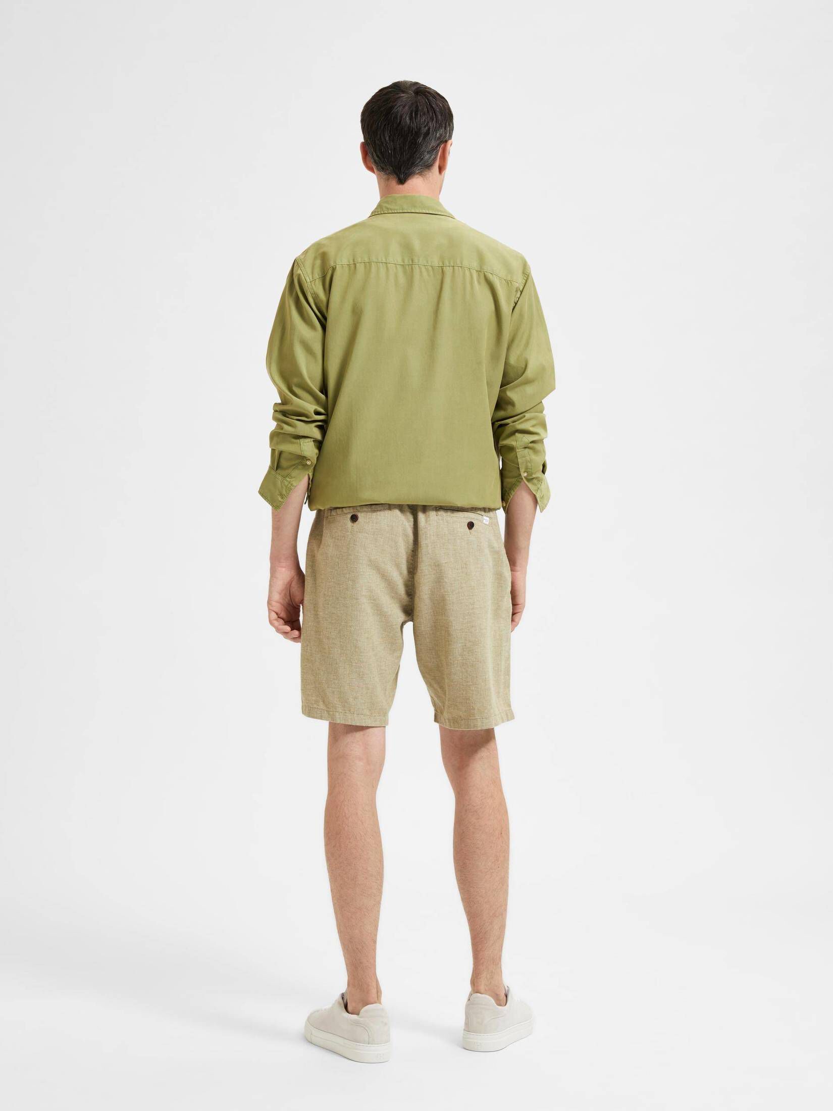 Selected Homme| Herren Shorts SLHCOMFORT-BRODY LINEN SHORTS