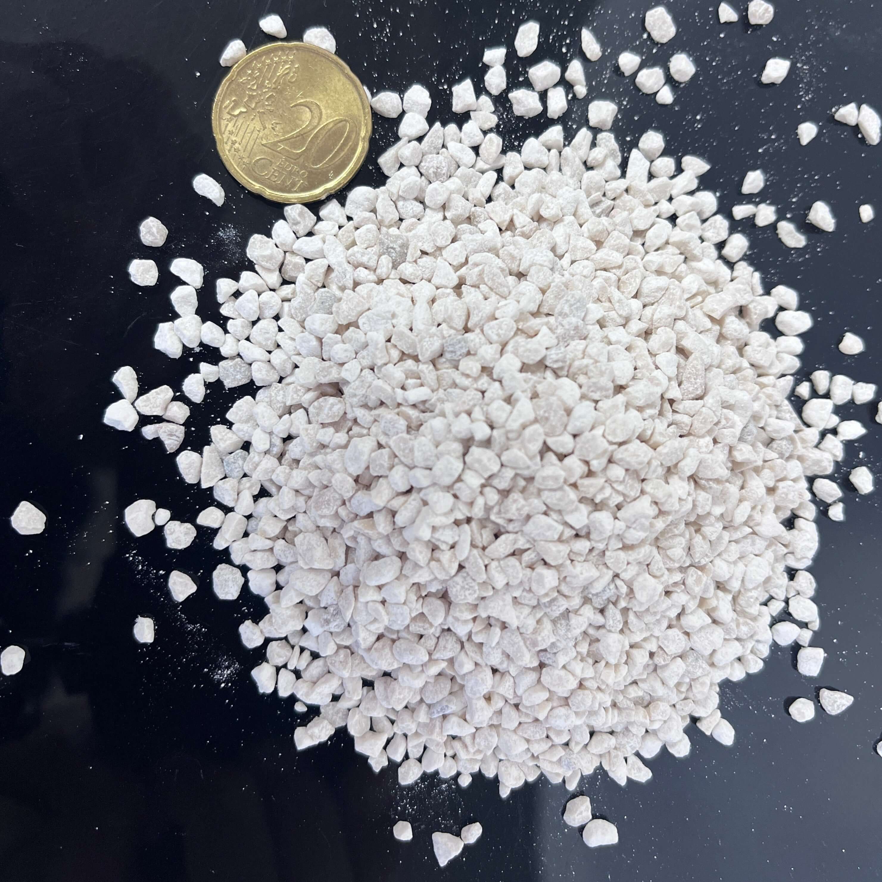 Carbonato de cálcio para frangos / Big bag 1.000 kg / 1,2-1,5 mm