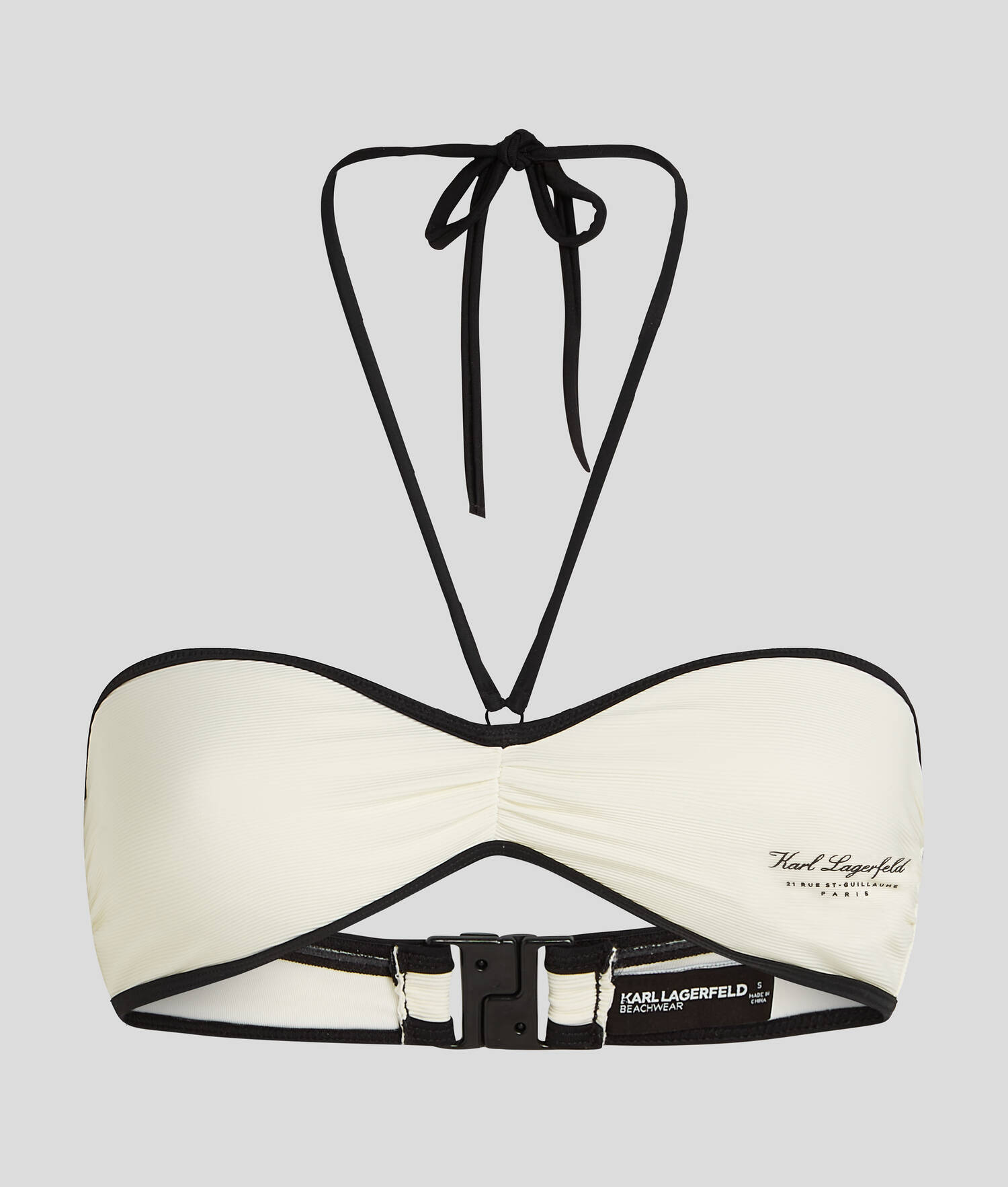 HAUT DE BIKINI BANDEAU HOTEL KARL - Crème Cannoli