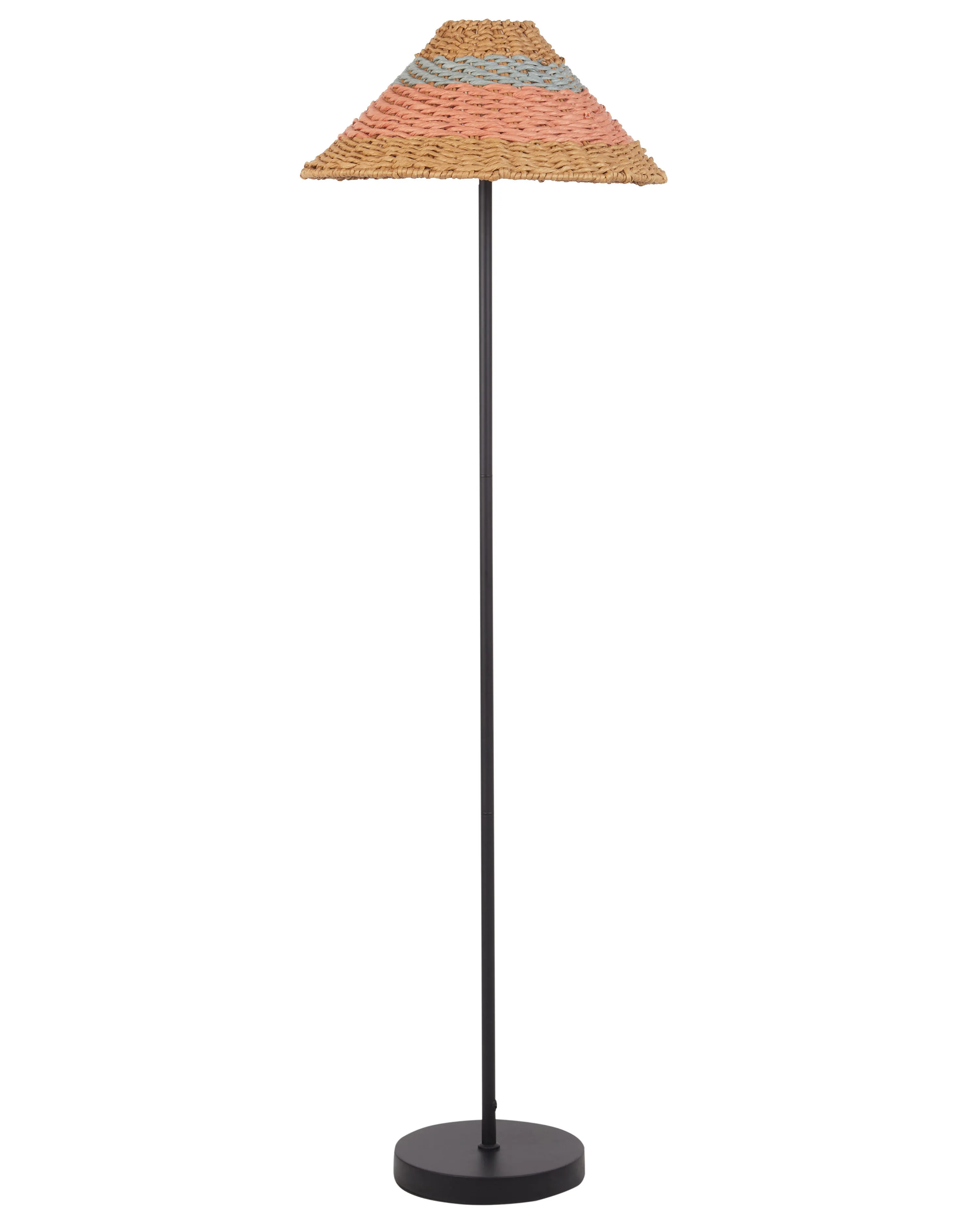 Staande lamp KYOGA Papierkoord Beige