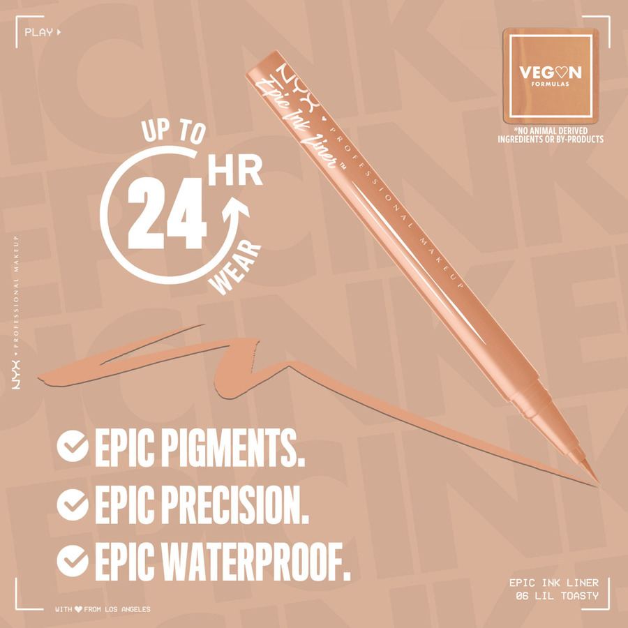 NYX PROFESSIONAL MAKEUP Epic Ink 06 Lil Toasty 1ml