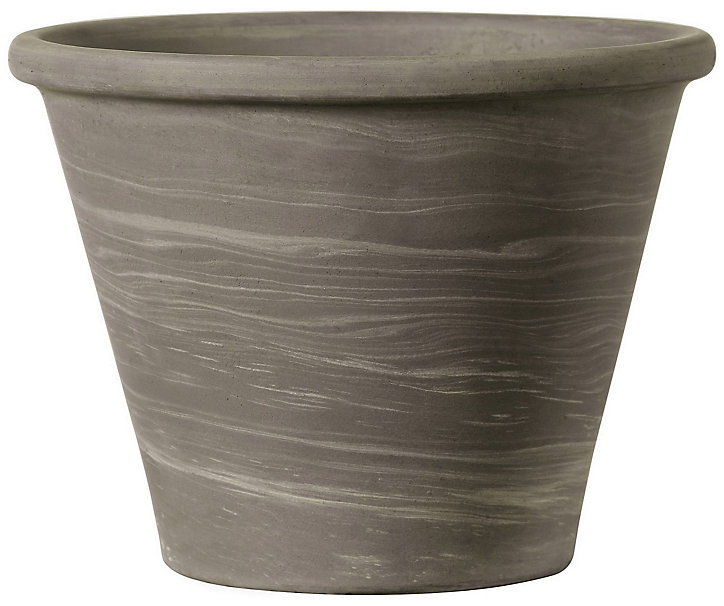 Pot Duo Grafite terre cuite ø25.8cm