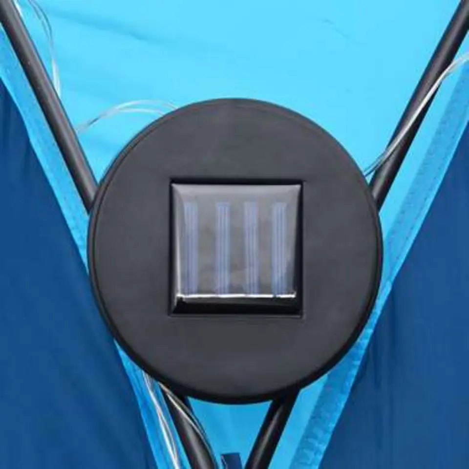 vidaXL - Feesttent - Blauw - Stof
