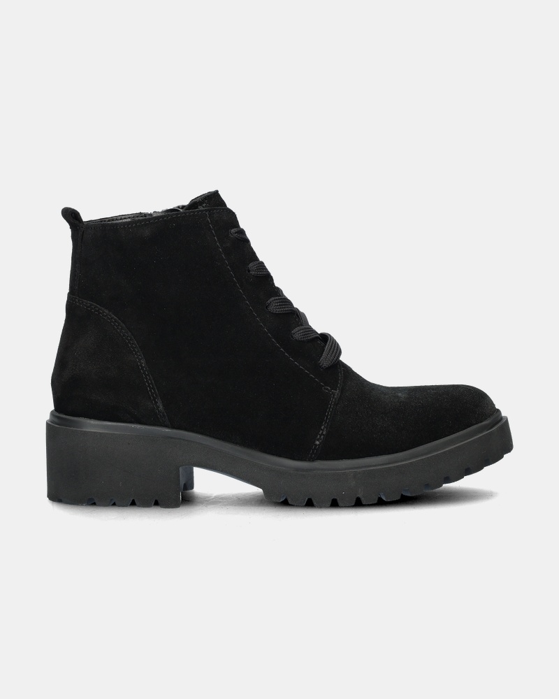 Waldläufer Luise Veterboots  - zwart