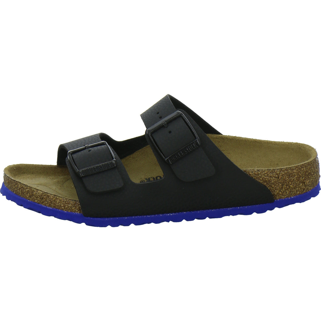Birkenstock Pantoletten Unisex - Kinder Arizona Kids Schwarz-kombi