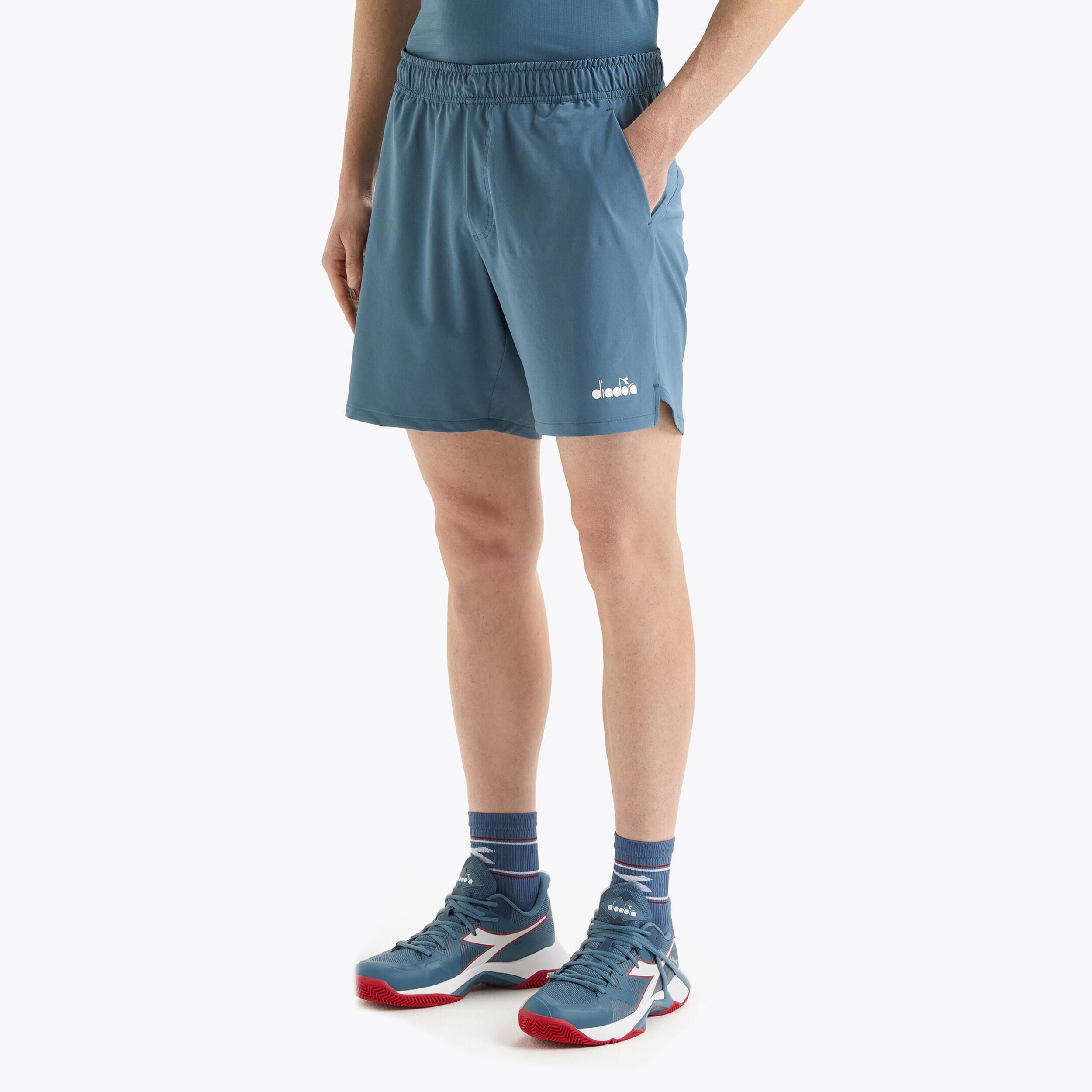 Diadora Icon 7In Shorts Hommes - Bleu Petrol