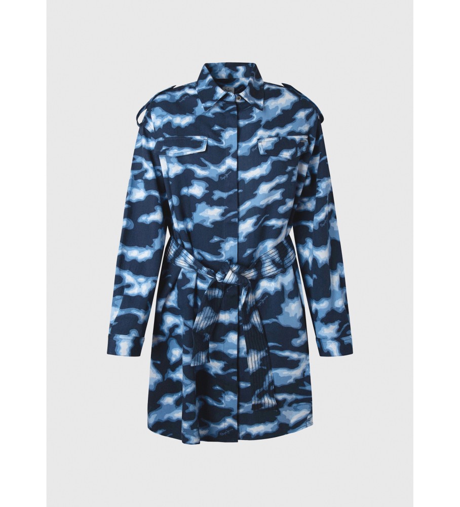 Vestido azul Pepe Jeans Burnet