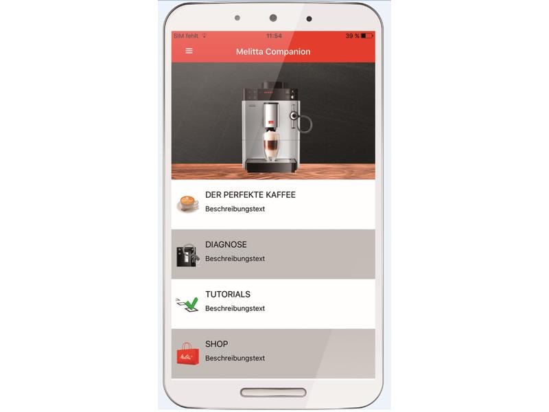 Melitta Kaffeevollautomat Latticia OT Grau Kaffeemaschine mit Bild-Touch-Display