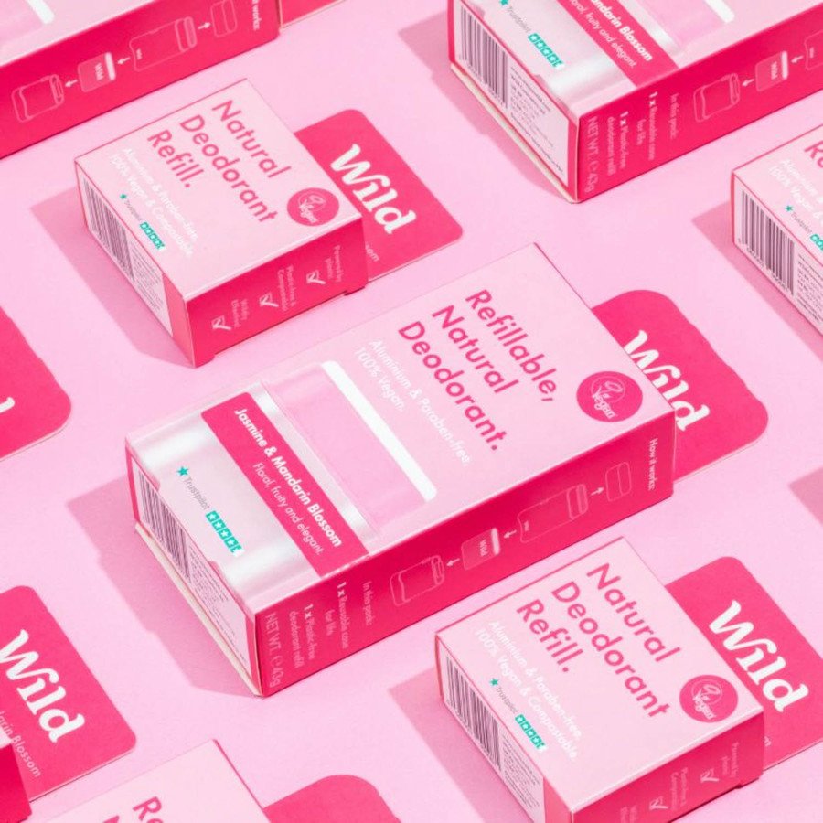 Wild Pink Case And Jasmine & Mandarin Blossom Deodorant Starter Pack