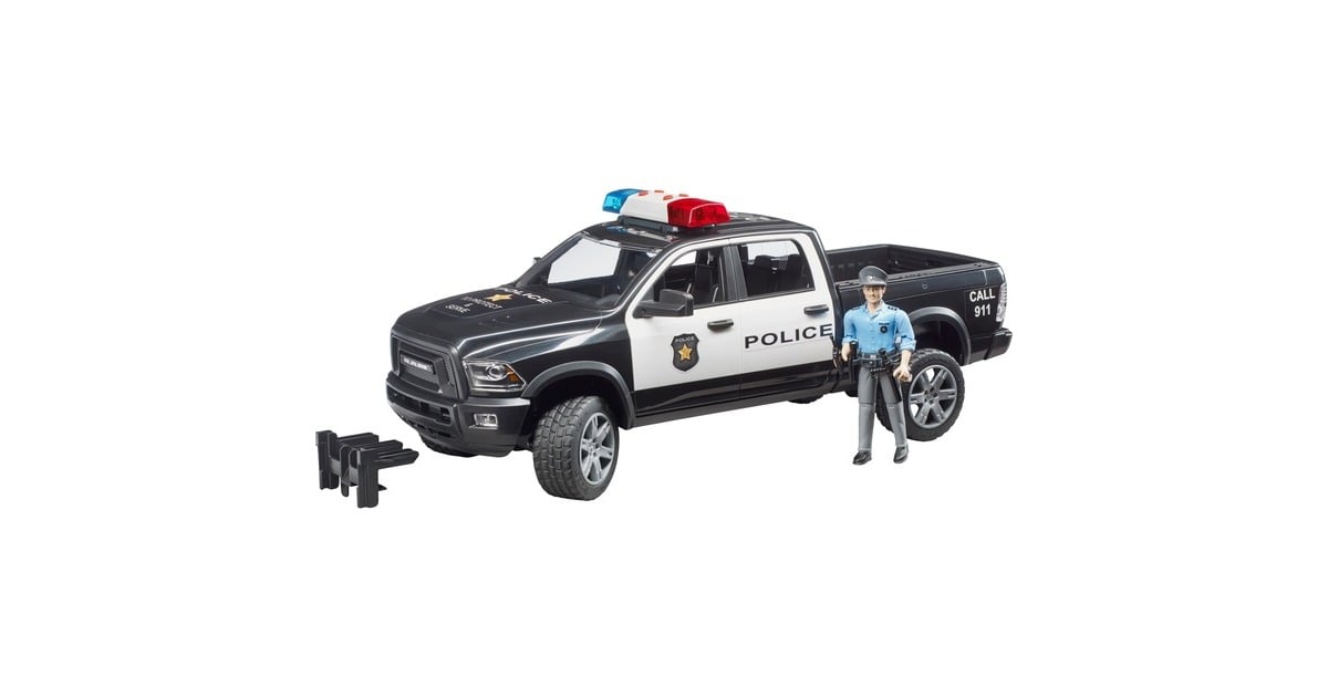 bruderRAM 2500 politie pick-up Modelvoertuig  (02505)