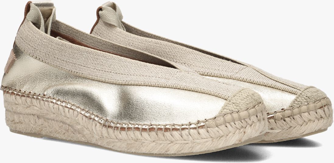 SHABBIES gouden shabbies espadrilles palma kimono metal