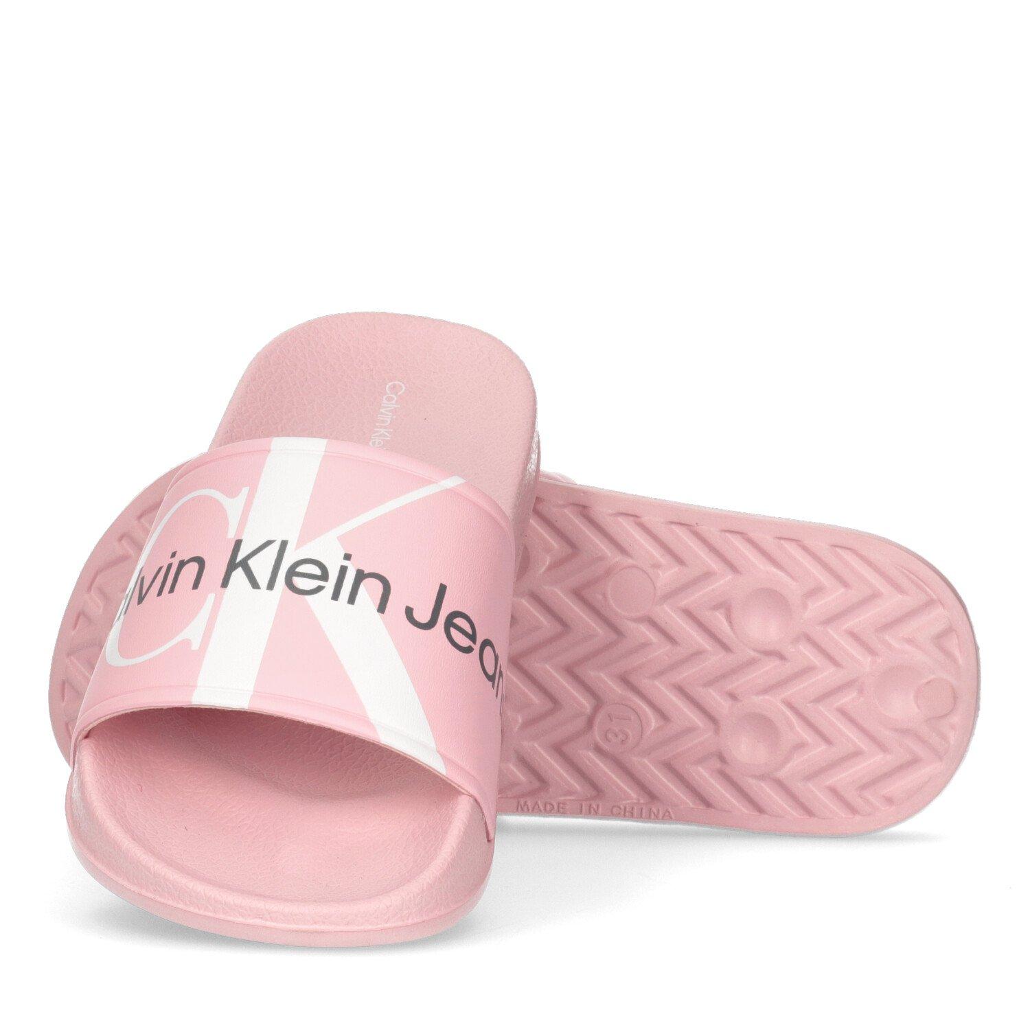 Calvin Klein Jeans Logo Sliders Juniors