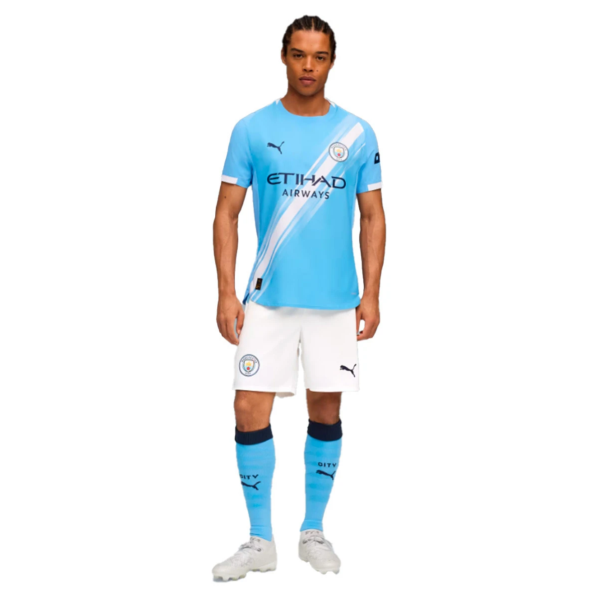 Camisola Puma Manchester City Primeiro Equipamento Authentic 2025-2026