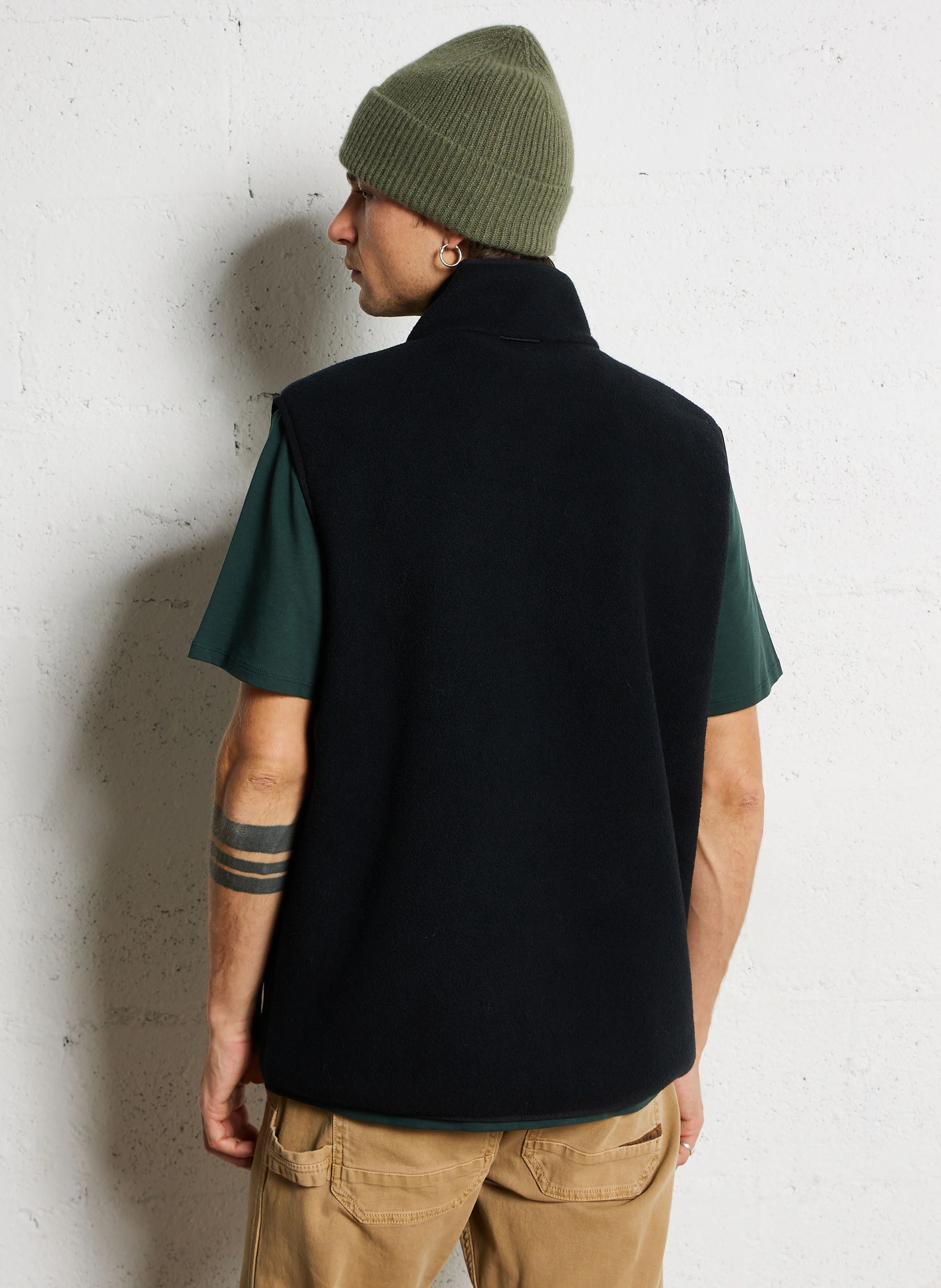 Veste col montant | Noir