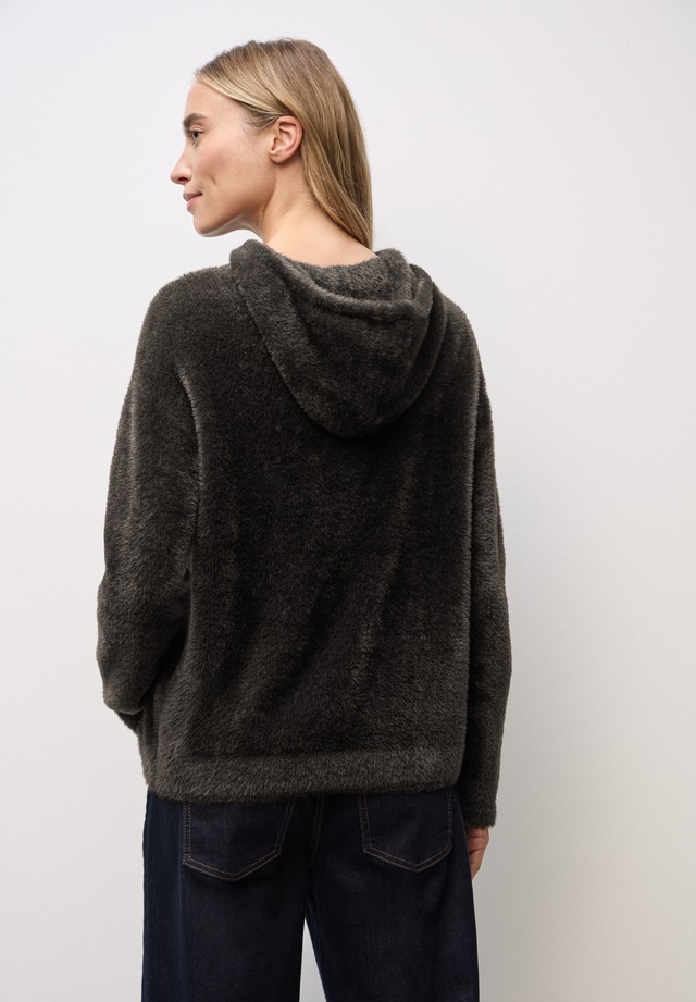 STREET ONE Kapuzenpullover , aus softer Federgarn-Qualität
