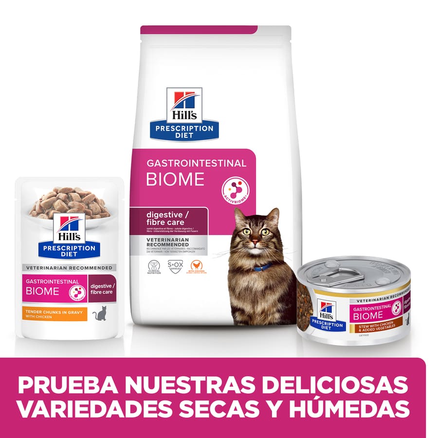 Ração para gatos Hill's Prescription Diet Gastrointestinal Biome com frango