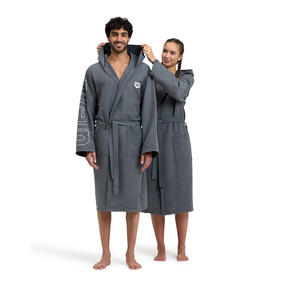 Arena ZEAL PLUS - Peignoir grey/white