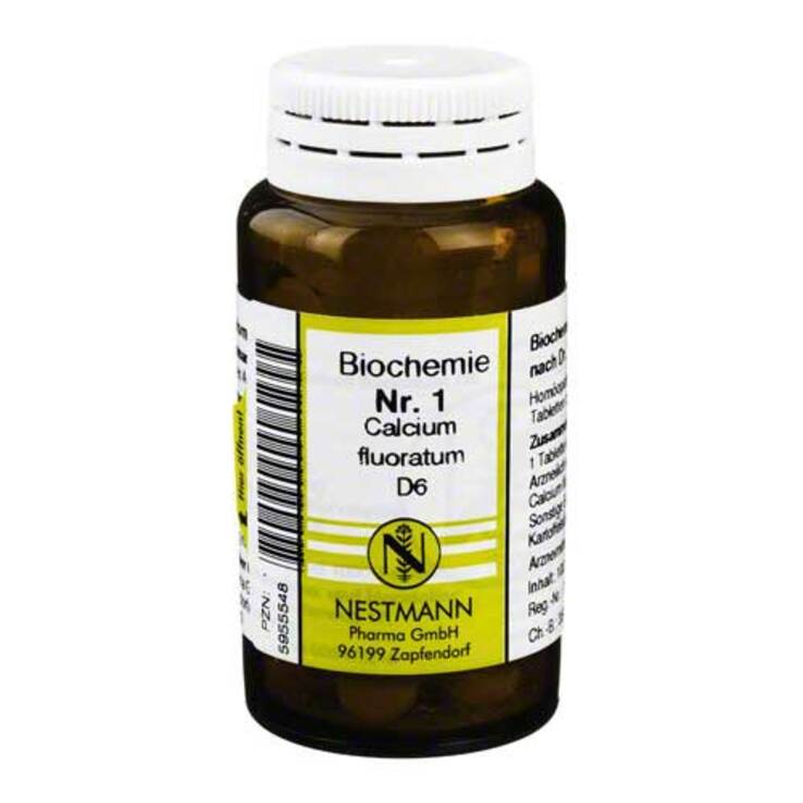 Biochemie 1 Calcium fluoratum D 6 Tabletten, 100 St