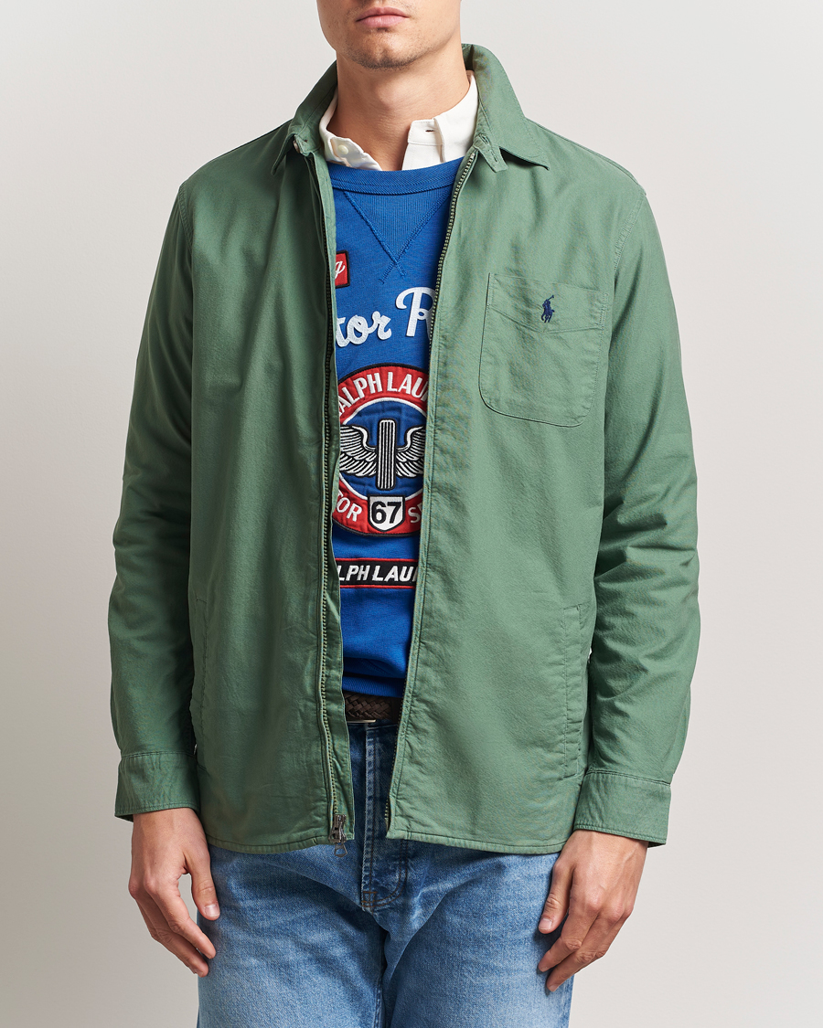 Polo Ralph Lauren Garment Dyed Oxford Overshirt Fatigue