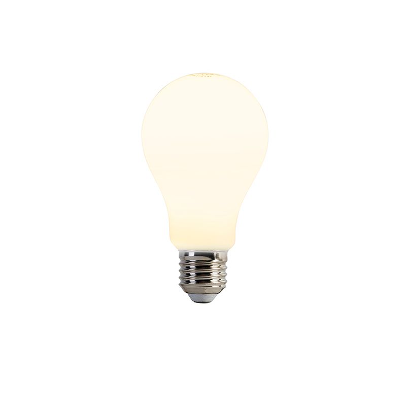 Set van 5 E27 LED lamp A67 opaal 8W 900 lm 2700K