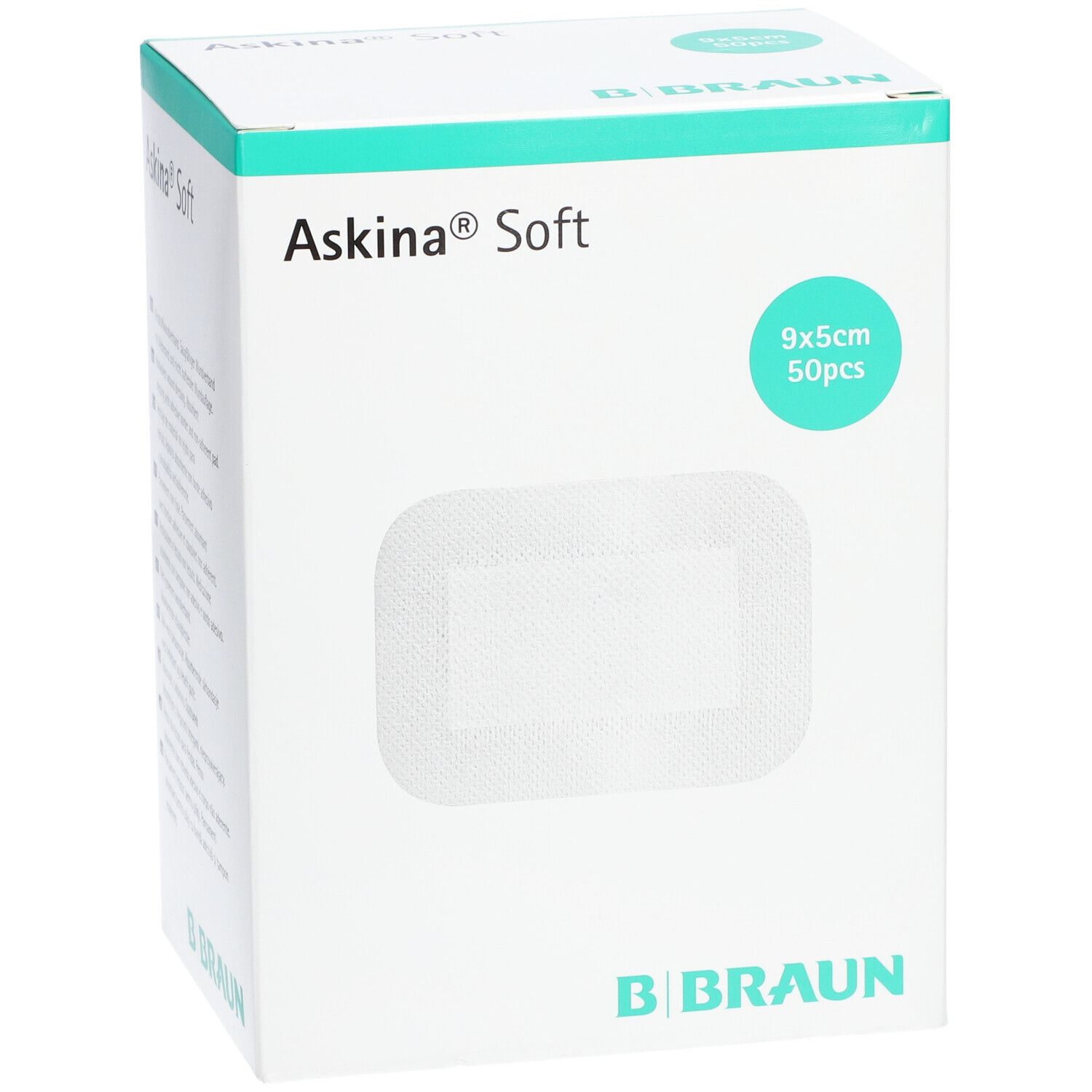 Askina® Soft Wundverband 9 x 5 cm steril