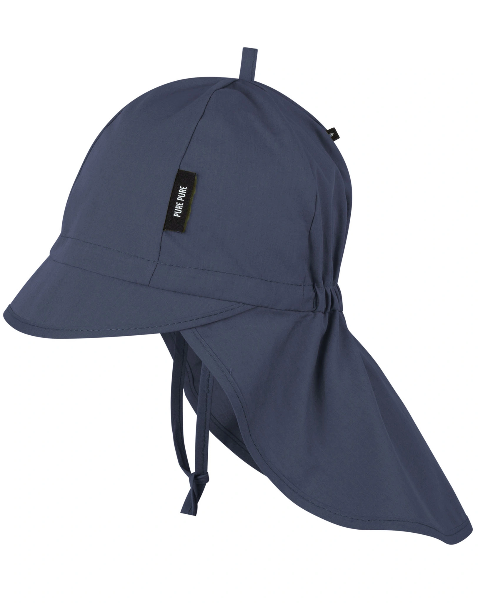 Schirmmütze MINI SAFARI mit Nackenschutz in indigo