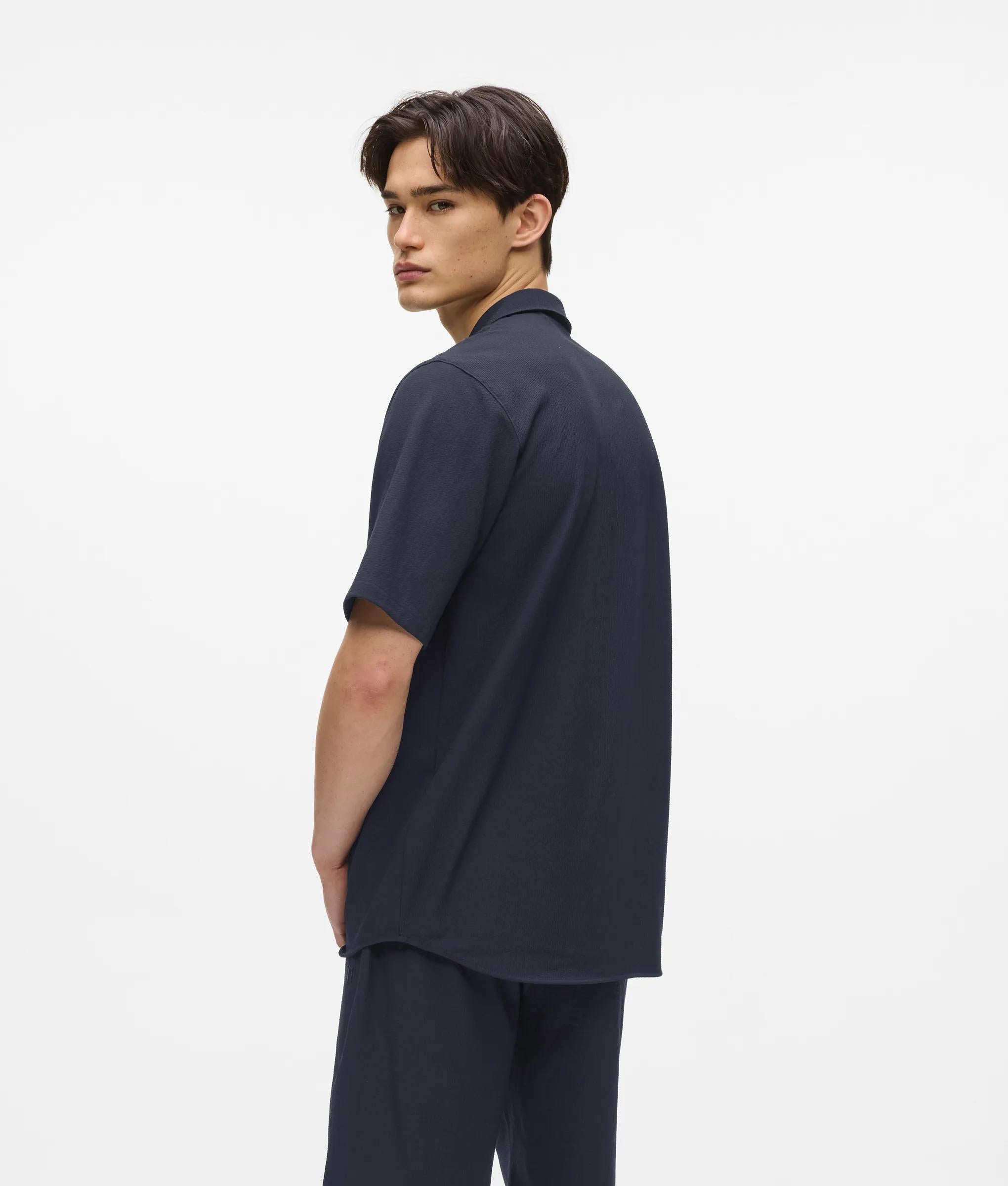 Monogram shirt met korte mouwen