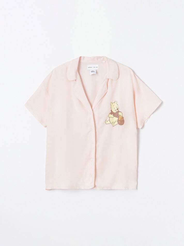Conjunto de pijama Winnie the Pooh ©DS - Rosa Nude