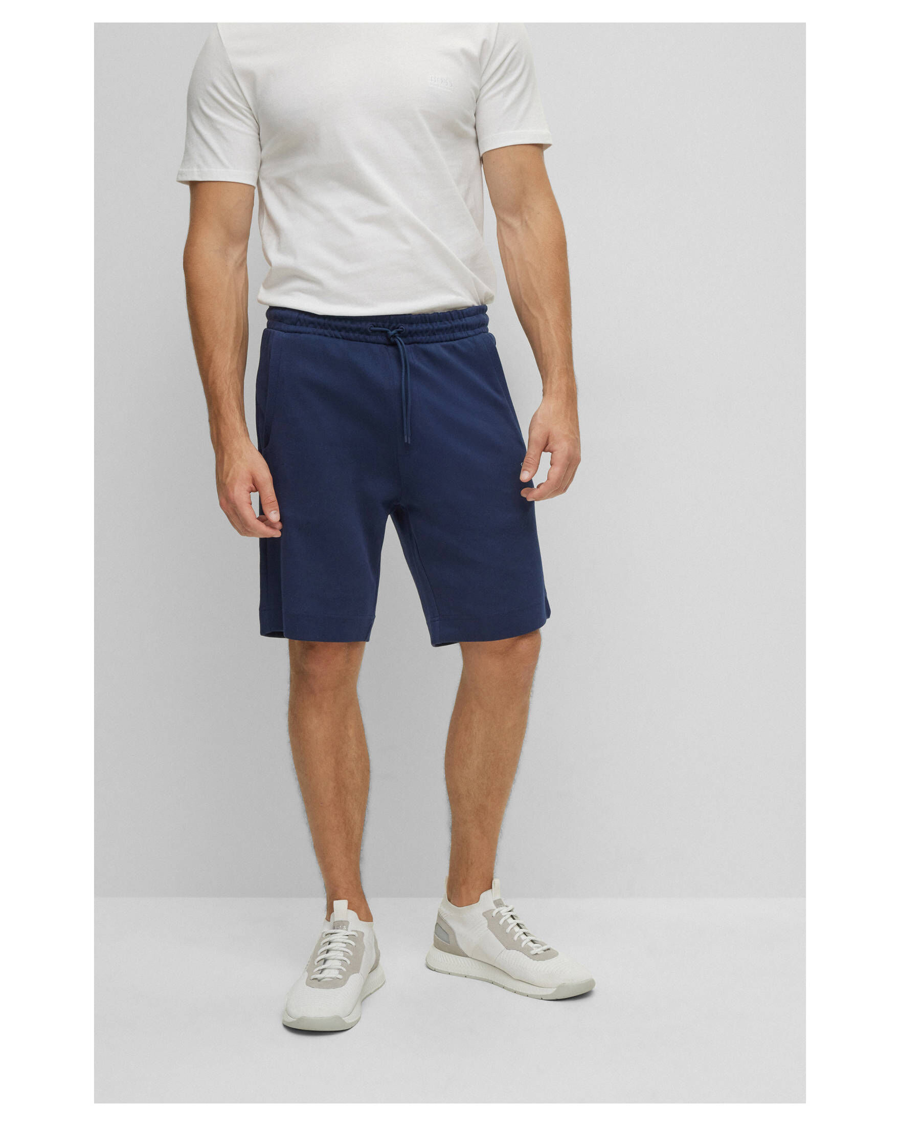 BOSS| Herren Sweatshorts HEADLO CURVED